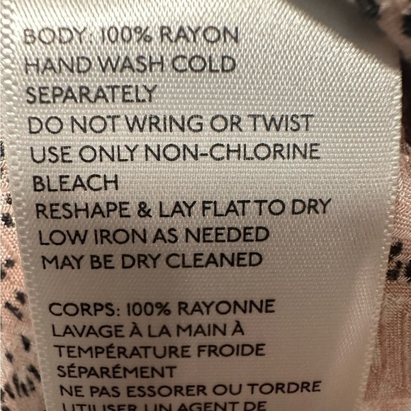 Ecoté Women’s Pink Cover Up Size Large - Picture 6 of 7